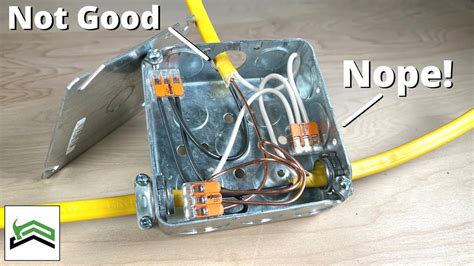 what are the metal tags on my electrican box|wiring a metal box.